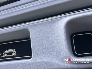 Volkswagen ID. Buzz Interior Upgade Kit - Non Slip Rubber Liner Kit - White Volkswagen ID. Buzz Interior Upgade Kit - Non Slip Rubber Liner Kit - White